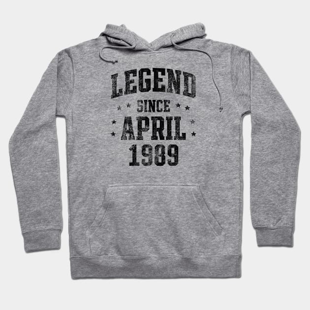 Legend since April 1989 Hoodie by Creativoo